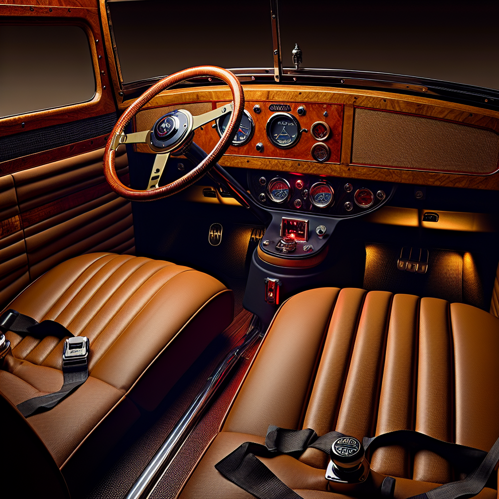 Compliant Vintage Vehicle Interior