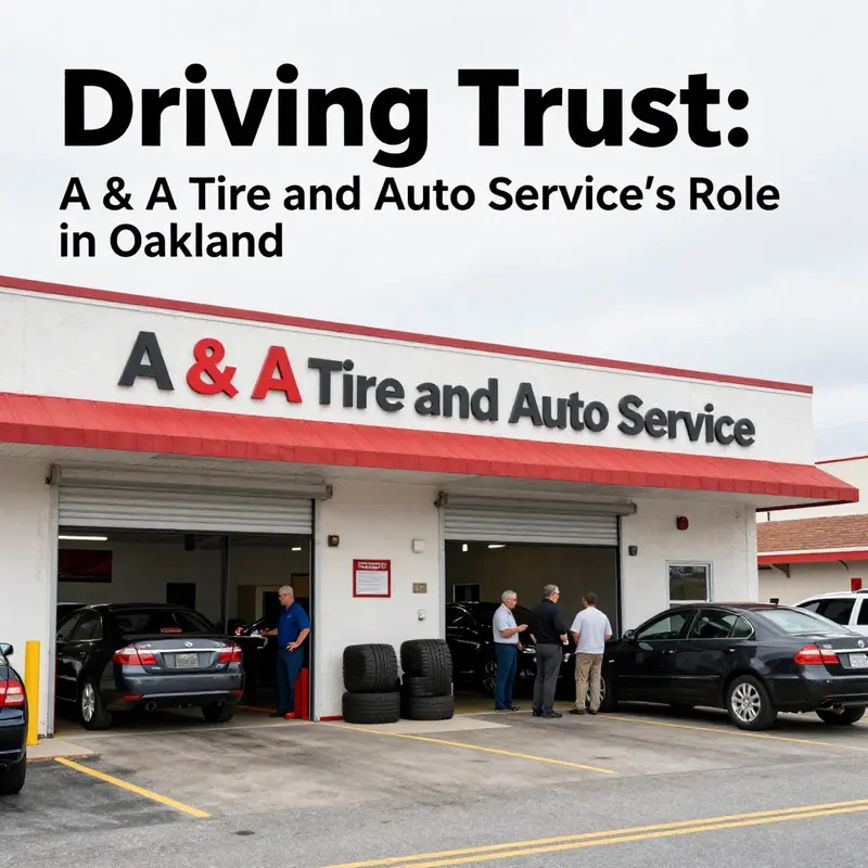A & A Tire and Auto Service is a cornerstone of reliability in the Oakland community.