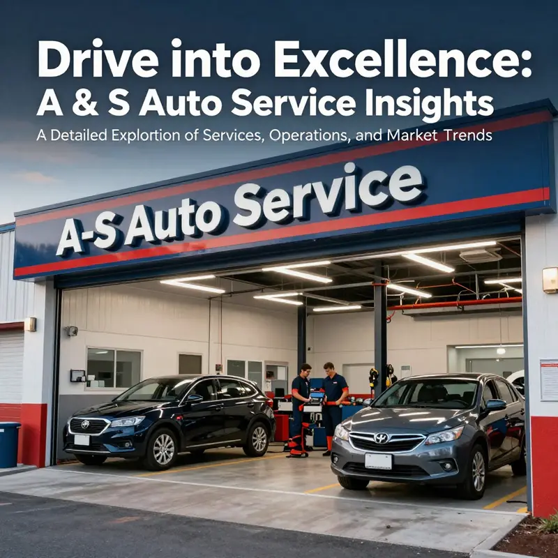 A vibrant image representing the quality service environment at A-S Auto Service, highlighting its modern facilities.