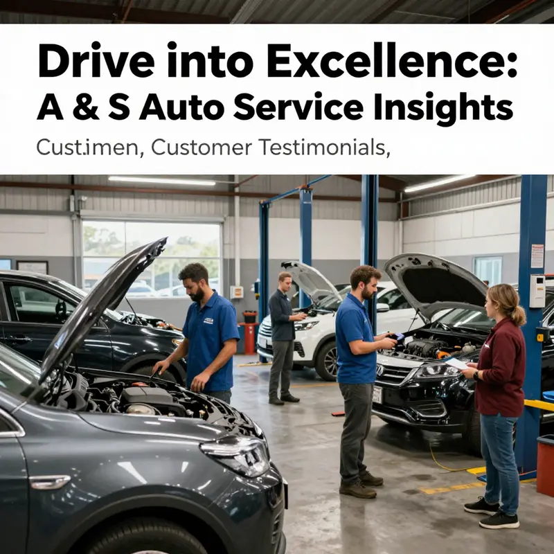 A-S Auto Service facility, showcasing a blend of modernity and professionalism.