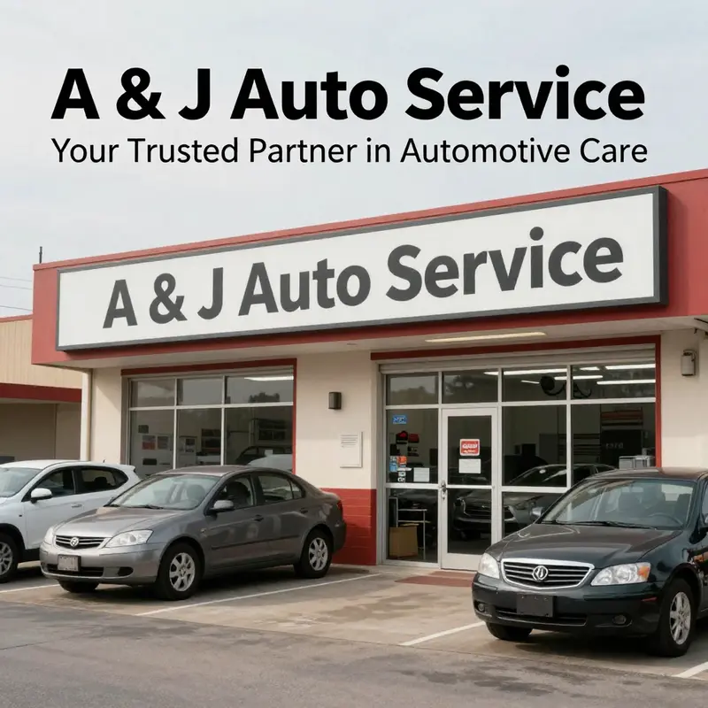 A glimpse of A & J Auto Service, the heart of automotive care in Wardensville, West Virginia.