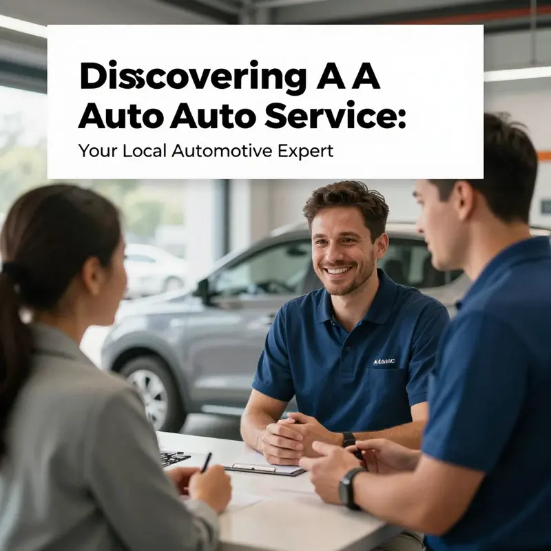 A glimpse into the A&A Auto Service facility, highlighting the welcoming environment and professional atmosphere.