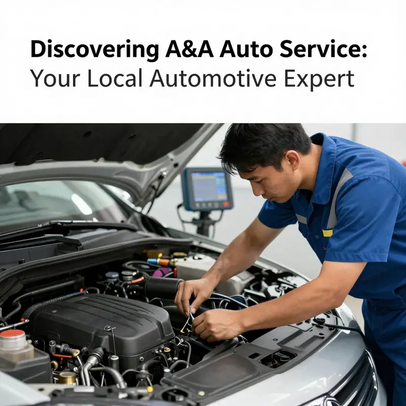 A glimpse into the A&A Auto Service facility, highlighting the welcoming environment and professional atmosphere.