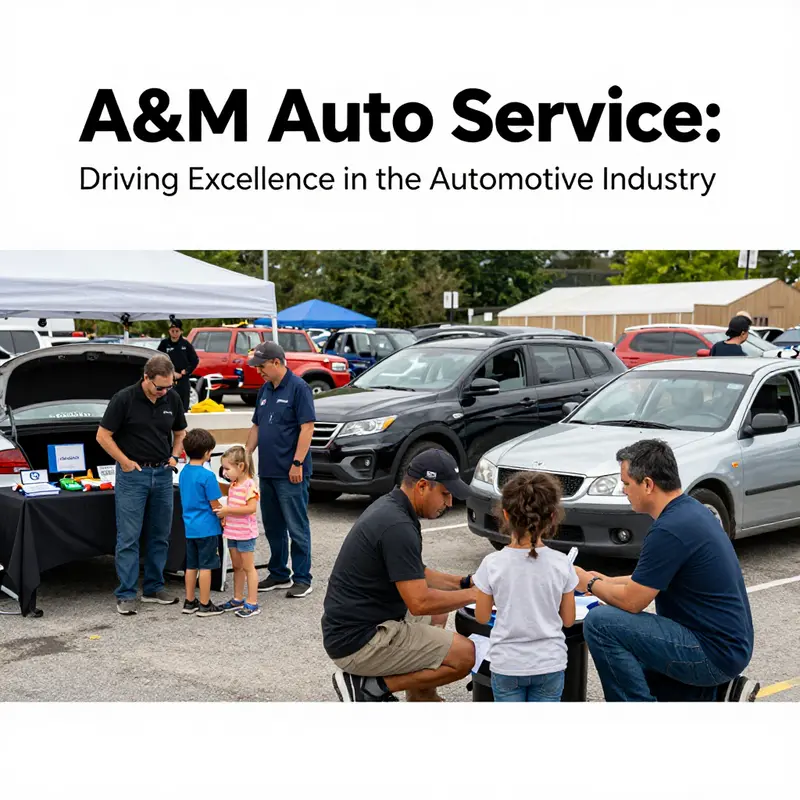 A view of A&M Auto Service, highlighting its commitment to quality and professionalism in the automotive industry.