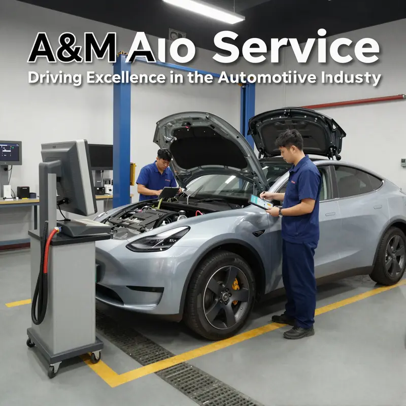 A view of A&M Auto Service, highlighting its commitment to quality and professionalism in the automotive industry.