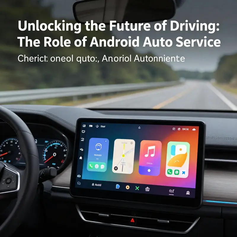An engaging look at the Android Auto interface, exemplifying its functionalities in modern vehicles.