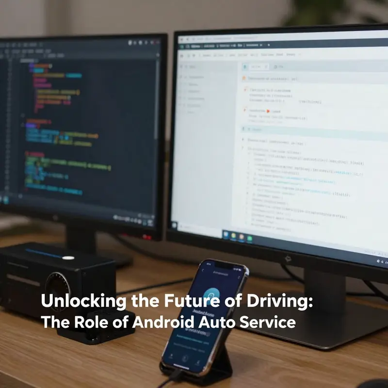 An engaging look at the Android Auto interface, exemplifying its functionalities in modern vehicles.