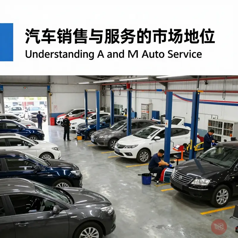 A snapshot of A and M Auto Service: where sales meet comprehensive automotive solutions.