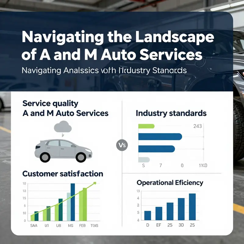 A glimpse into various A and M Auto Services locations and their service offerings.