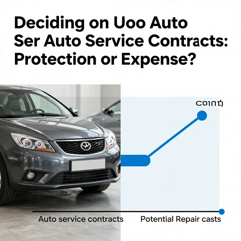 A mechanic inspects an older, high-mileage vehicle, highlighting the potential for significant repair costs.
