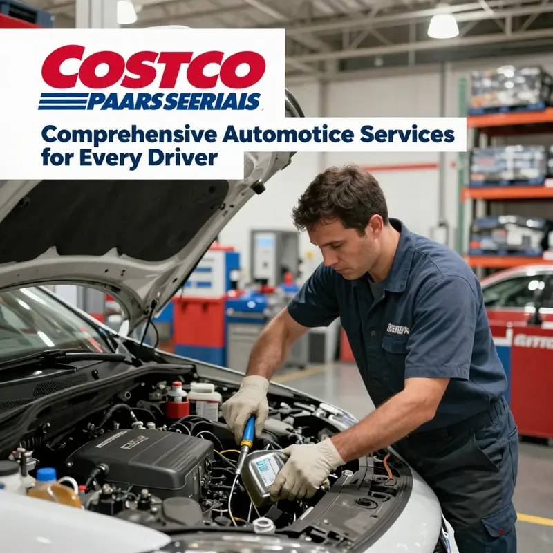 Costco Tire Center, offering premium tire selections and expert customer service.
