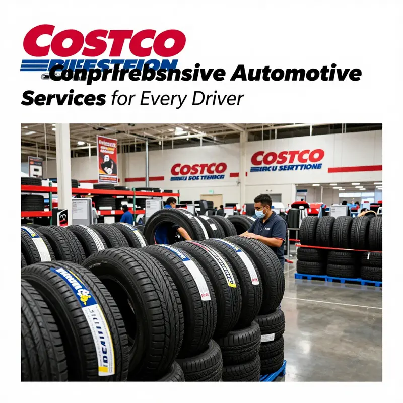 Costco Tire Center, offering premium tire selections and expert customer service.