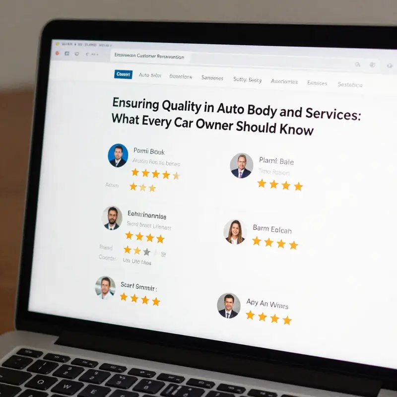 A certified auto body shop emphasizing the importance of qualifications and standards for automotive services.