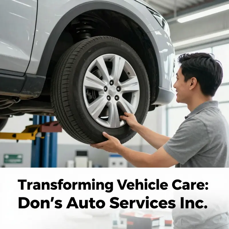 Expert technicians providing a range of auto repair and maintenance services at Don’s Auto Services Inc.