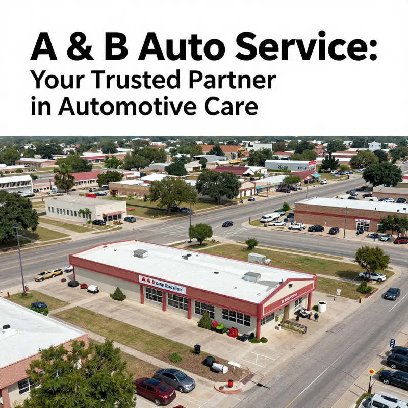 Technicians at A & B Auto Service efficiently managing various automotive services.