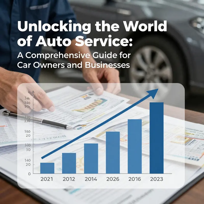 A bustling auto service workshop where skilled mechanics perform a variety of vehicle maintenance tasks.