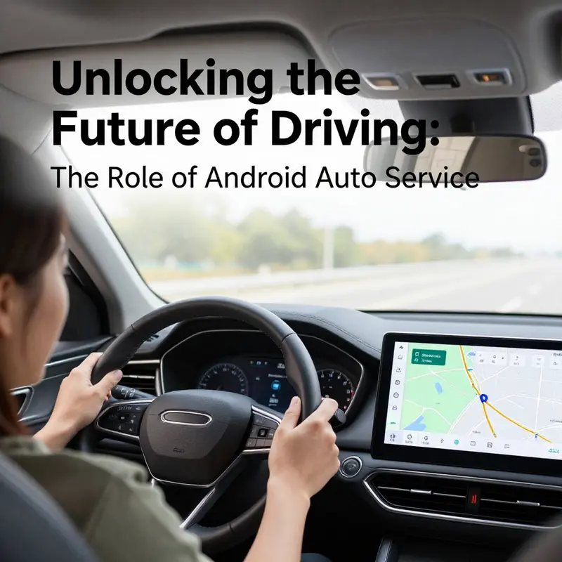 An engaging look at the Android Auto interface, exemplifying its functionalities in modern vehicles.