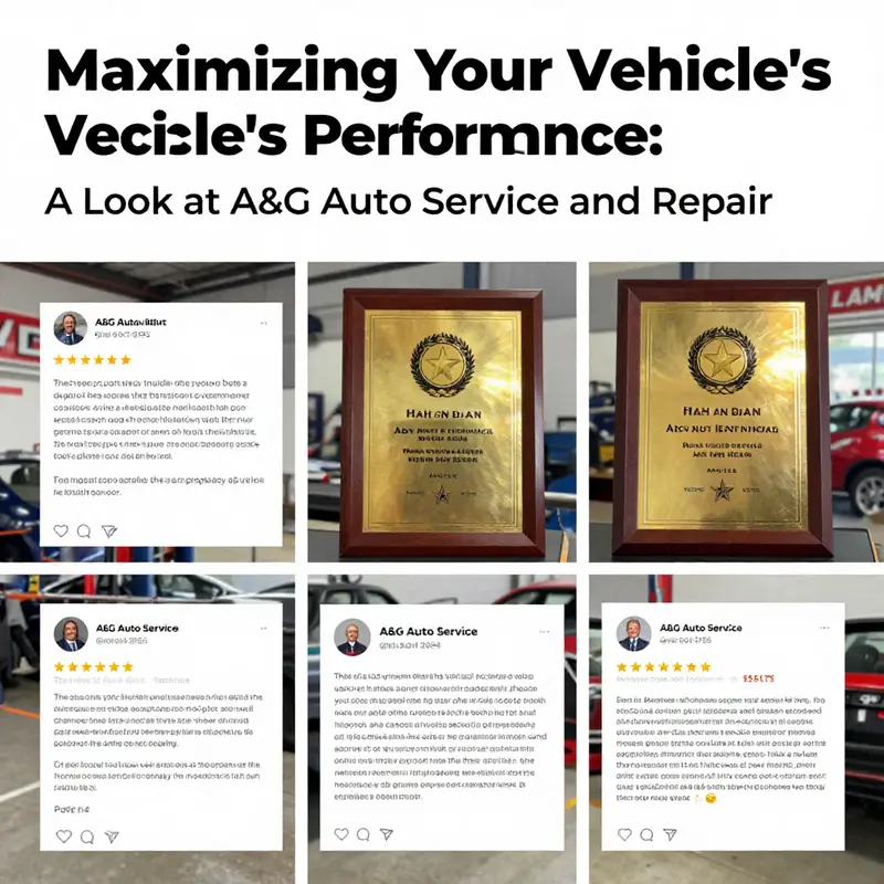 A&G Auto Service showcases its advanced equipment and skilled technicians delivering exceptional repair services.