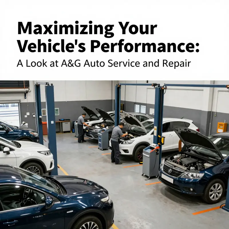 A&G Auto Service showcases its advanced equipment and skilled technicians delivering exceptional repair services.