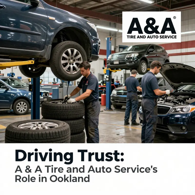 A & A Tire and Auto Service is a cornerstone of reliability in the Oakland community.