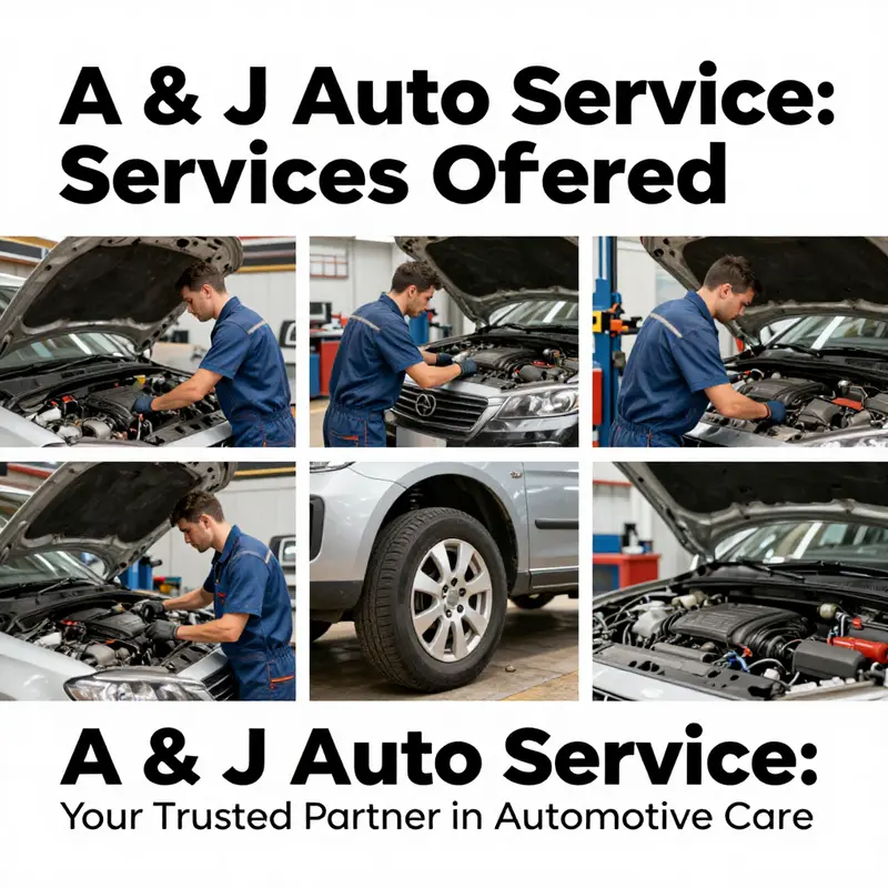 A glimpse of A & J Auto Service, the heart of automotive care in Wardensville, West Virginia.