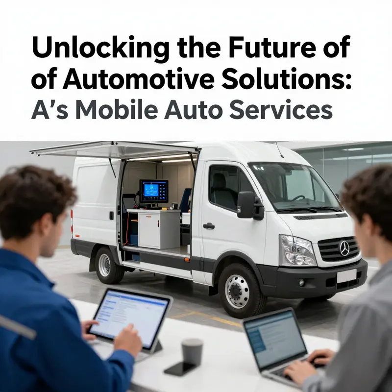 A’s Mobile Auto Services provide on-site automotive repair, showcasing convenience for car owners.