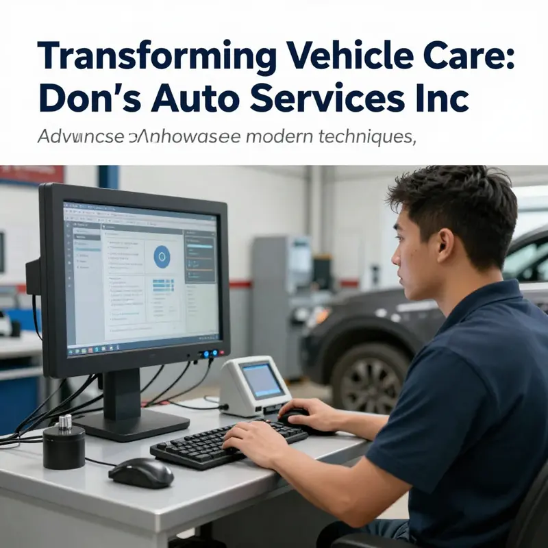 Expert technicians providing a range of auto repair and maintenance services at Don’s Auto Services Inc.