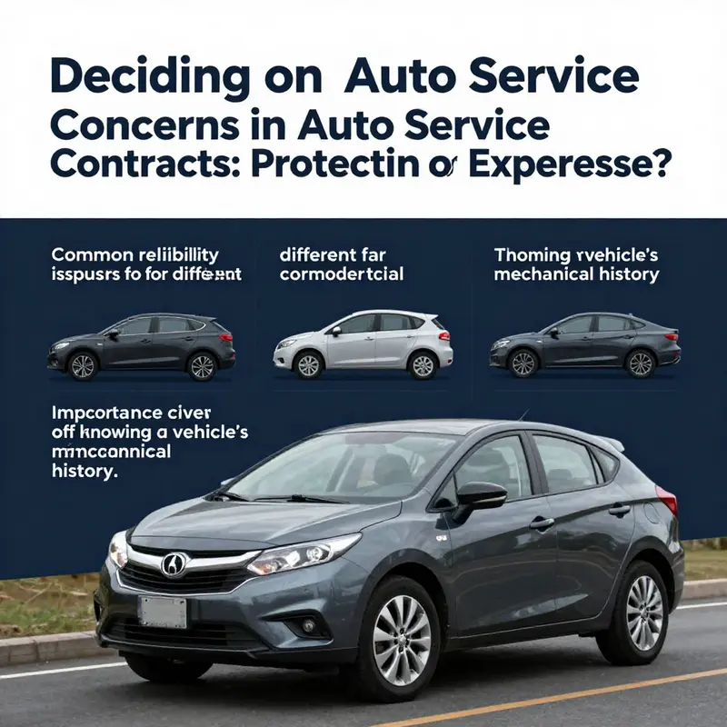 A mechanic inspects an older, high-mileage vehicle, highlighting the potential for significant repair costs.