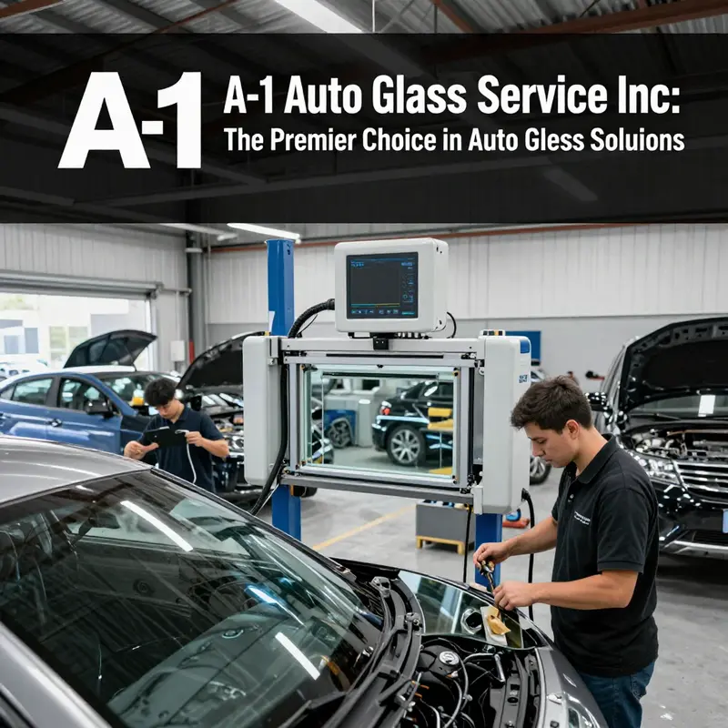 The welcoming storefront of A-1 Auto Glass Service Inc. highlights their commitment to quality service.