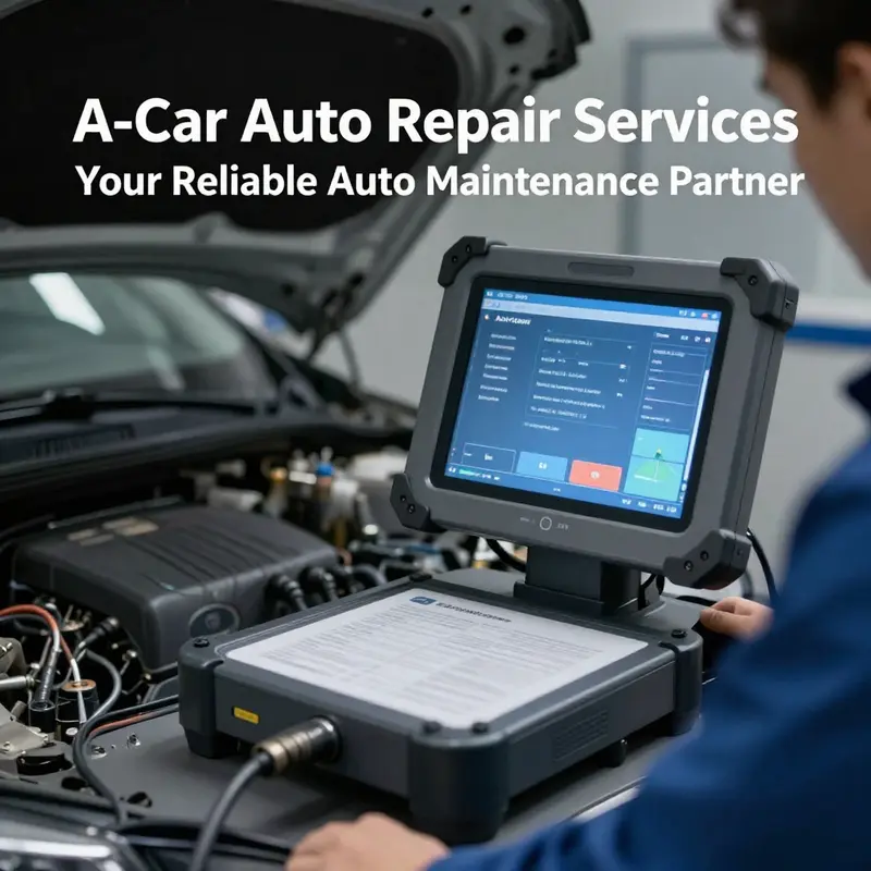 An exterior view of A-Car Auto Repair Services, reflecting the professional image of the business.