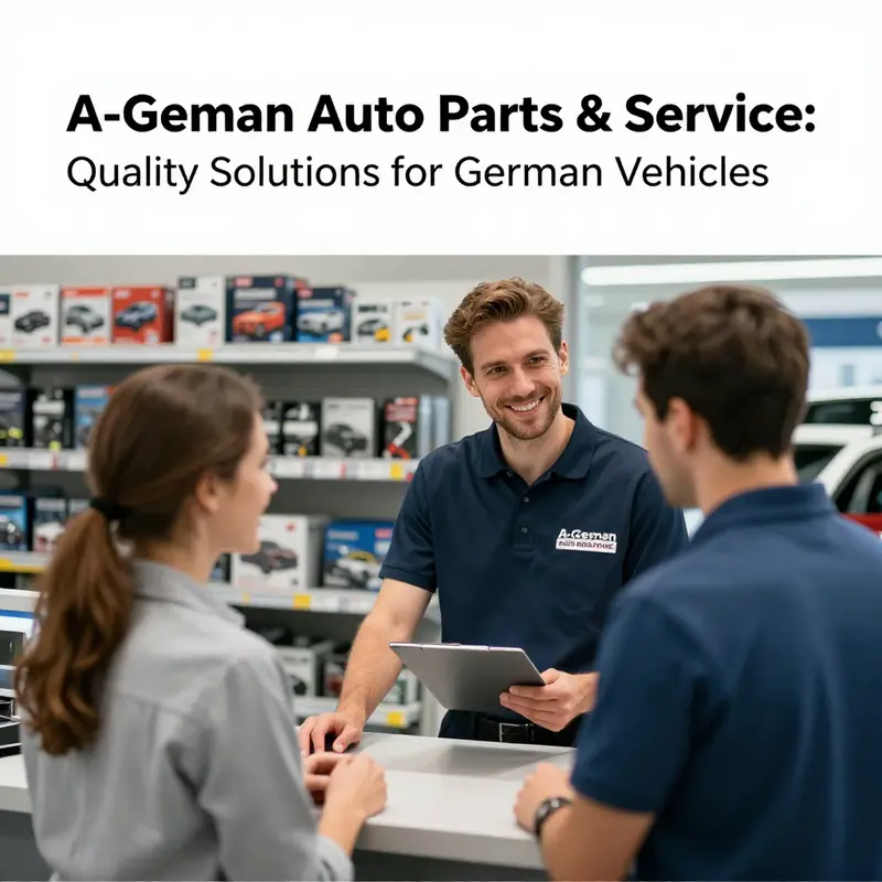 A-German Auto Parts & Service: A hub for quality German automotive components.