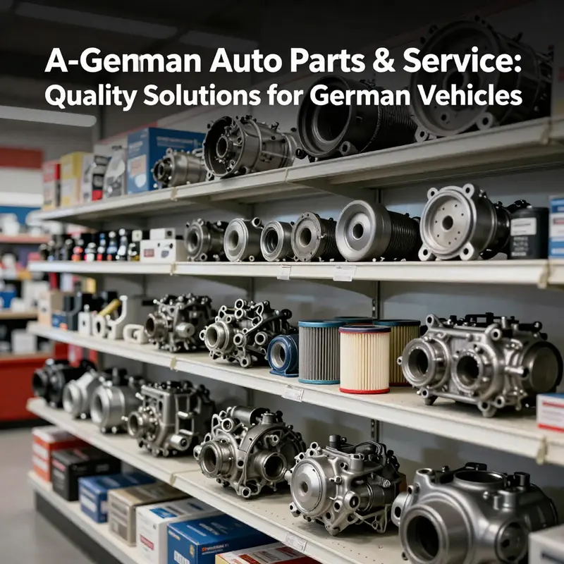 A-German Auto Parts & Service: A hub for quality German automotive components.