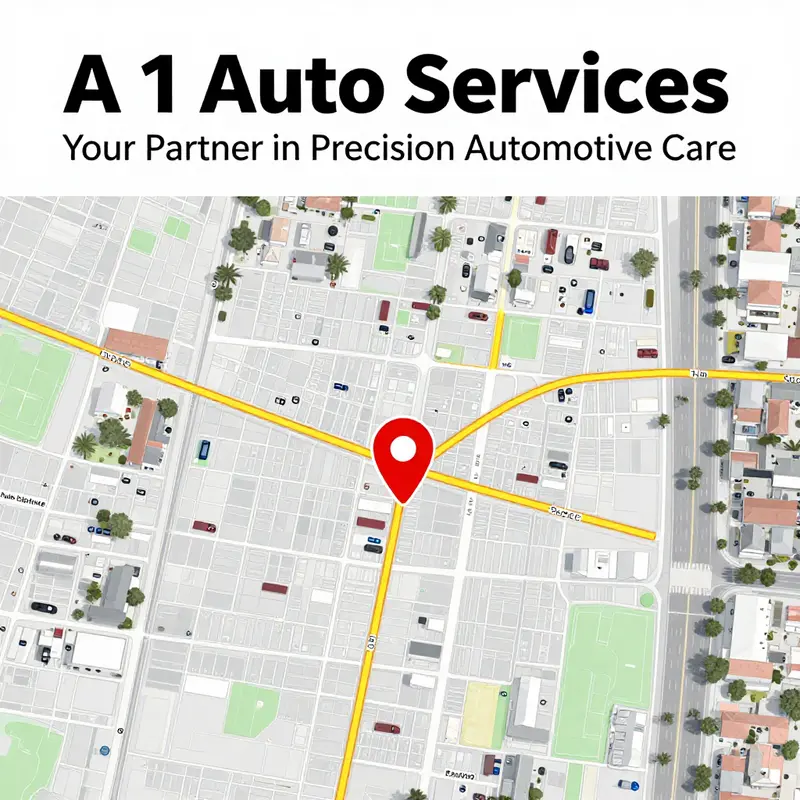 A bustling A 1 Auto Services center showcasing professionalism and skill.