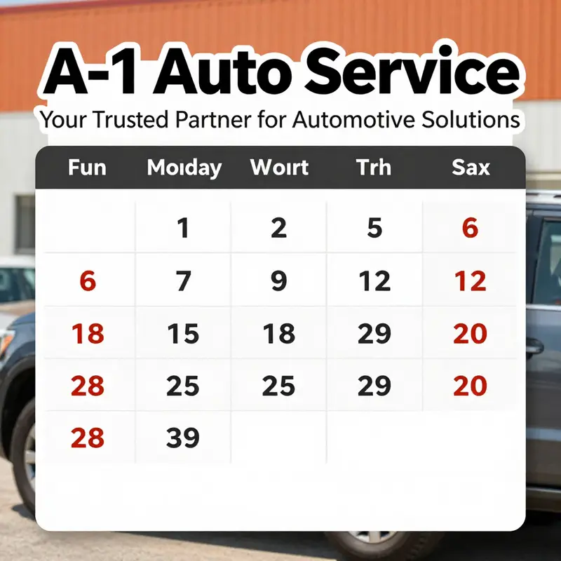 The welcoming entrance of A-1 Auto Service in Indianapolis, providing a convenient stop for all your automotive needs.