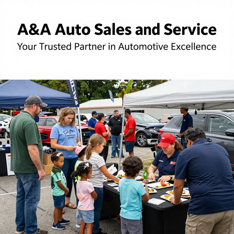 The evolution of A&A Auto Sales & Service from a small repair shop to a reputable used car dealership.
