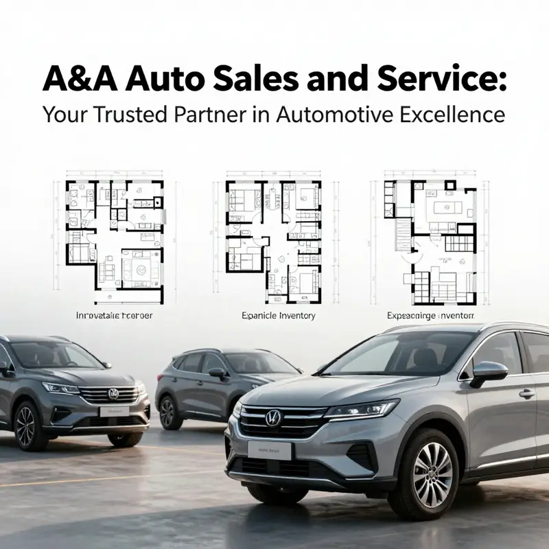 The evolution of A&A Auto Sales & Service from a small repair shop to a reputable used car dealership.