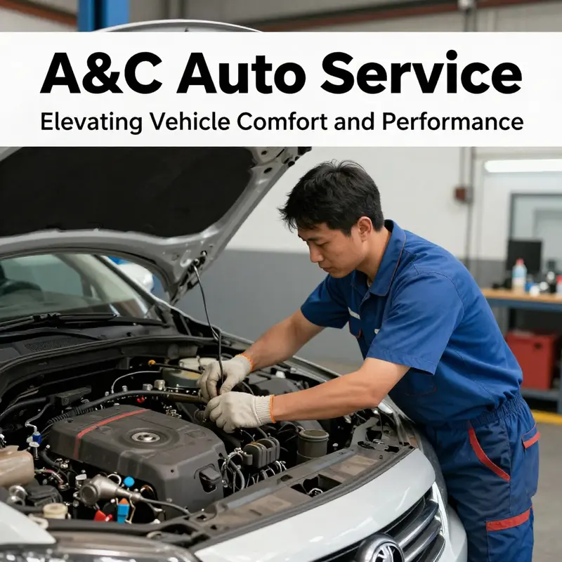 A detailed overview of the A&C Auto Service environment, focusing on the essential offerings for car owners and fleet operators.