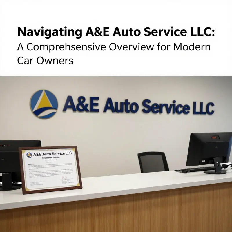 A snapshot of the registration and business operations at A&E Auto Service LLC.