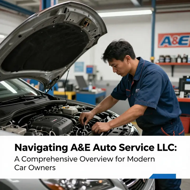 A snapshot of the registration and business operations at A&E Auto Service LLC.