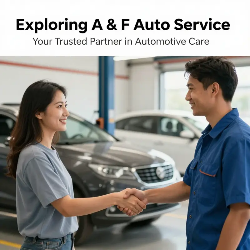 Visual representation of A & F Auto Service locations across the United States.
