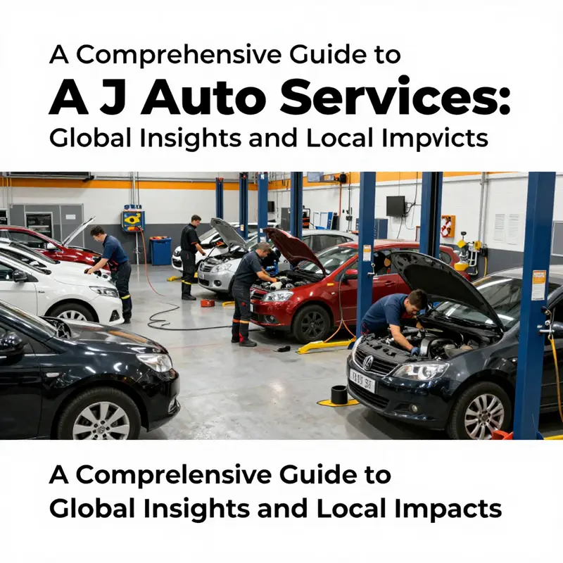 An inside look at A J Auto Services in the UK, equipped for diverse automotive repairs.