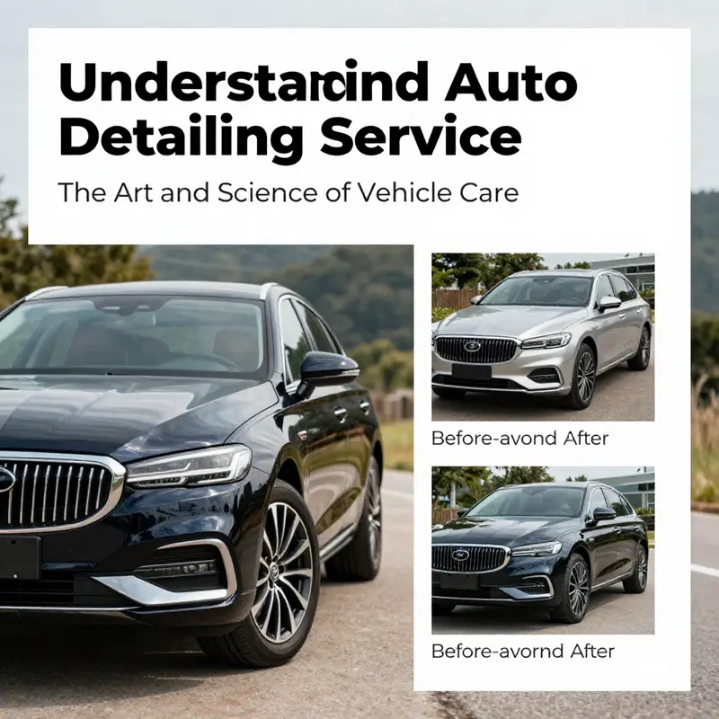 A skilled detailer demonstrating a comprehensive vehicle detailing process, emphasizing the meticulous nature of the service.