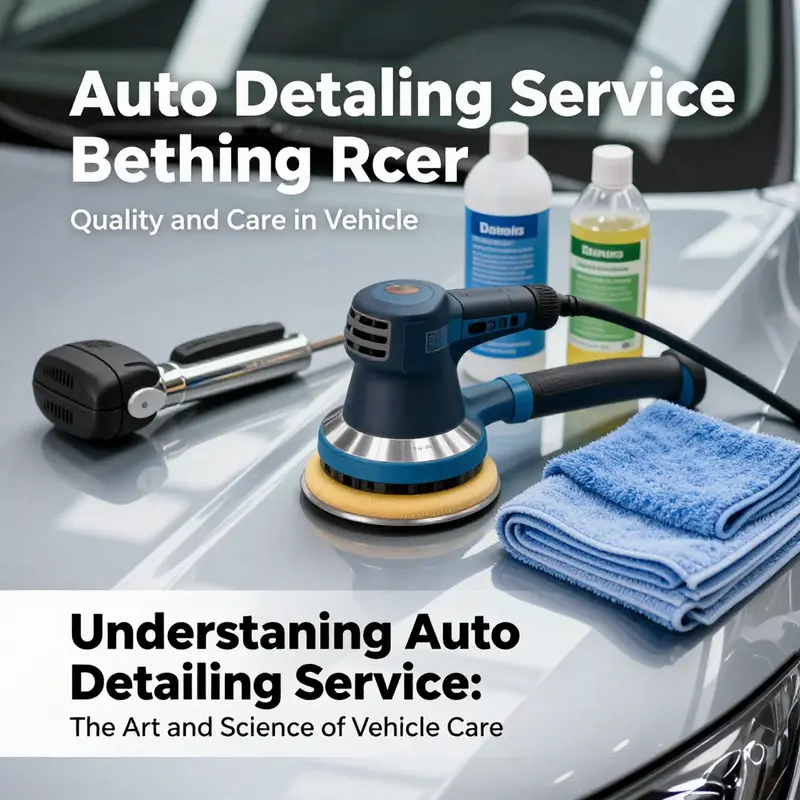 A skilled detailer demonstrating a comprehensive vehicle detailing process, emphasizing the meticulous nature of the service.