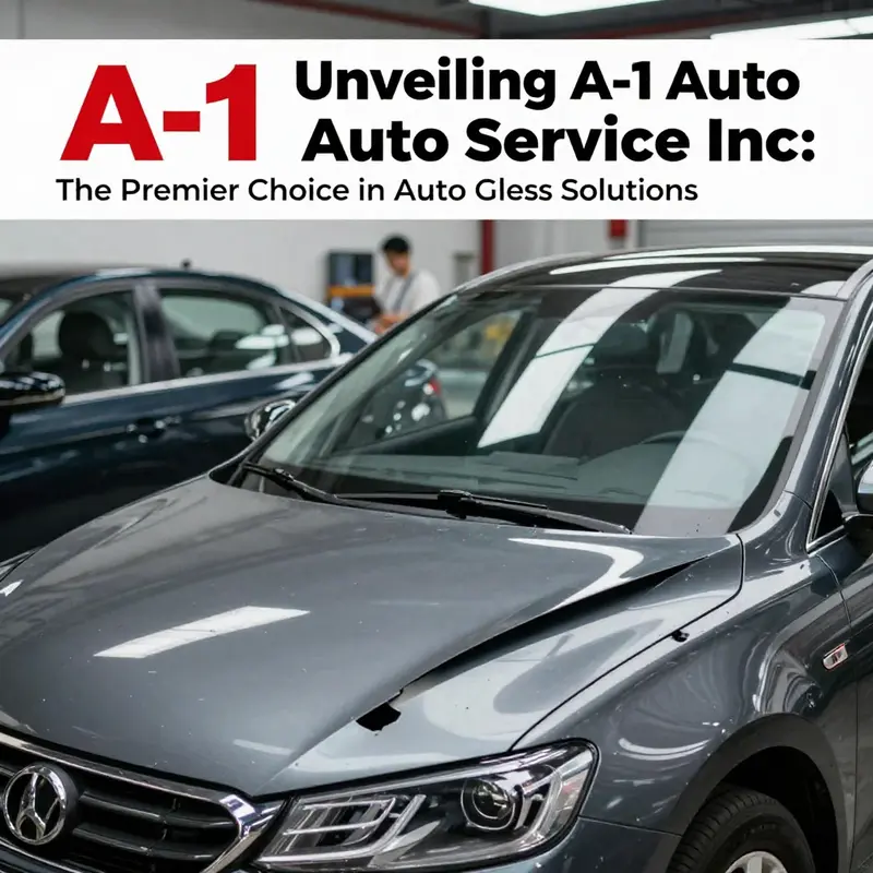 A dynamic cover image illustrating the importance of auto glass services in vehicle safety and maintenance.
