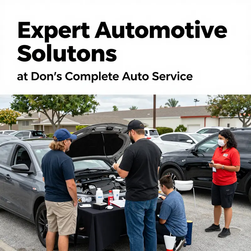The skilled team at Don’s Complete Auto Service provides a broad range of automotive repair and maintenance services.