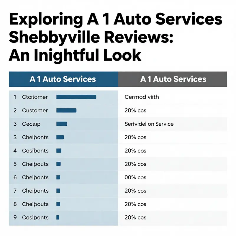 The significance of customer reviews for automotive services.