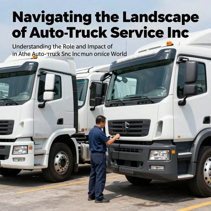An image showing various vehicles being serviced at A Auto-Truck Service Inc, highlighting its multifaceted operations.