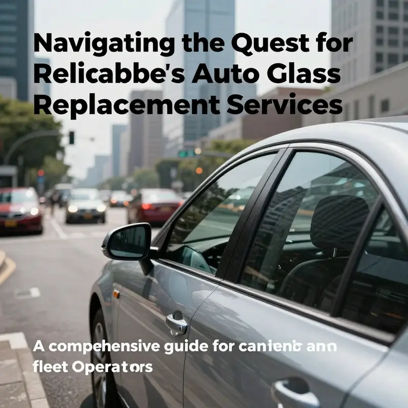 A city car featuring high-quality auto glass, symbolizing safety and quality.