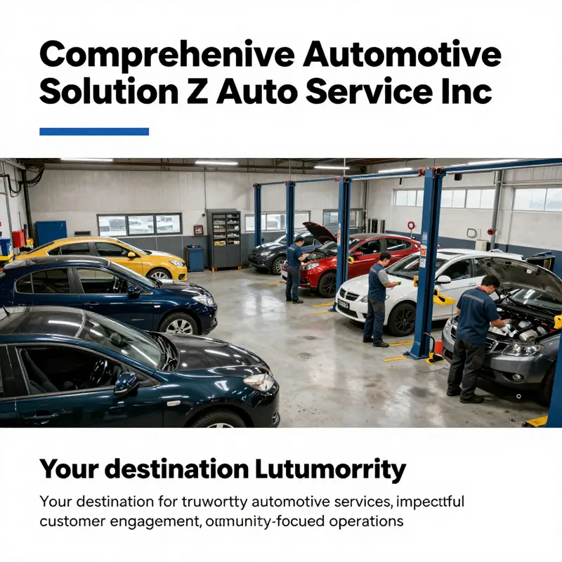 A busy automotive service center demonstrating high standards of customer service and expert vehicle maintenance.
