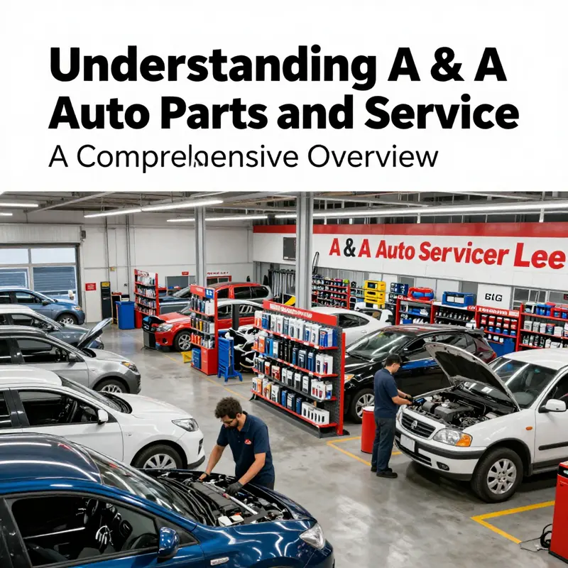 Historical view of A & A Auto Parts, Inc., highlighting its earlier days in the automotive industry.